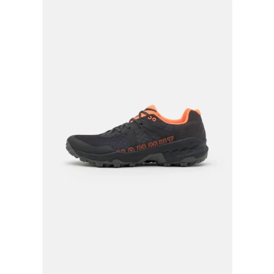 Image of Mammut Sertig II LOW GTX Hiking shoes, Men&#039;s, Size: 9, Black/vibrant orange Synthetics/textile
