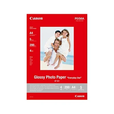 Image of Canon GP 501 Photo Paper (Gloss, A4) 5 Sheets