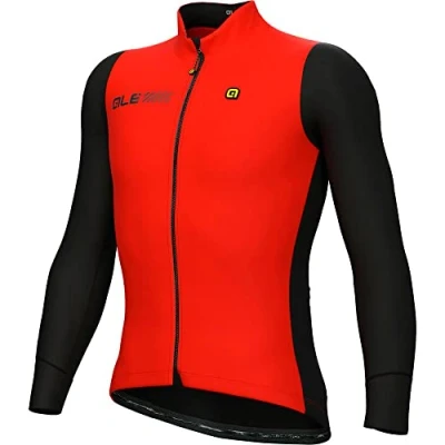 Image of Alé Cycling Men&#039;s Solid Fondo 2.0 Jacket, Red, S