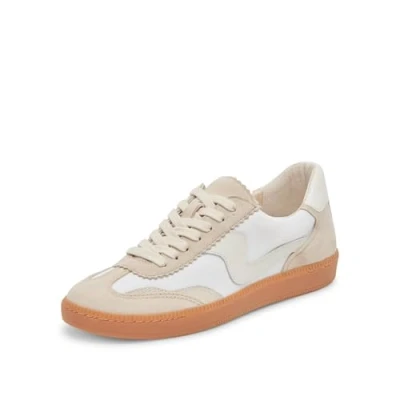 Image of Dolce Vita Women&#039;s Notice Sneaker, Ivory Multi Nylon, 8.5
