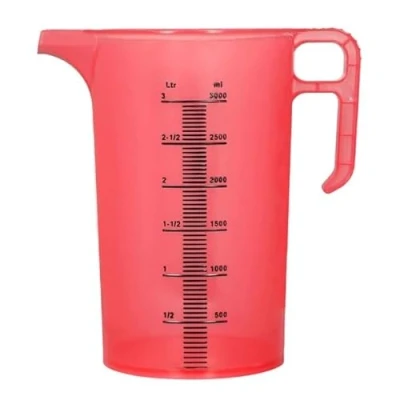 Image of Pro Measures Jug Red 3Ltr