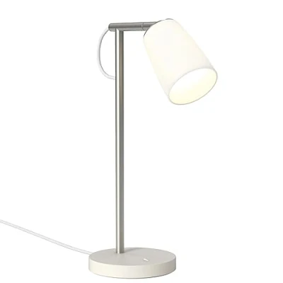 Image of Carlton Desk Matt White Table Lamp Astro