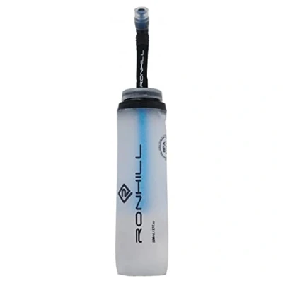 Image of Ronhill Running Fuel Flask with Straw, White, 500ml