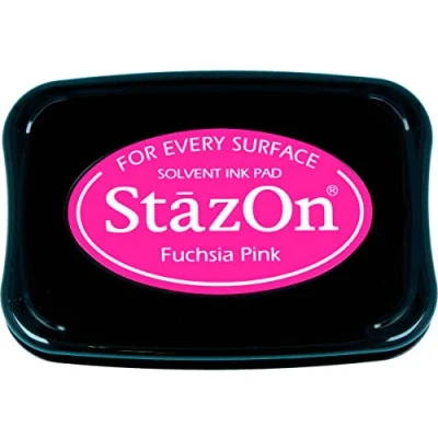 Image of Tsukineko StazOn Stamp Pad, Fuchsia, SZ000082