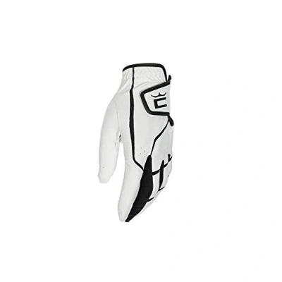 Image of Cobra Golf 2021 Men&#039;s Microgrip Flex Glove, White, Large, 909464 01 Left Hand Large