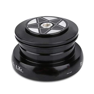 Image of Bike Headset, 44mm Front Fork Stem Headset High Strength Road Bearing Spacer Aluminum Alloy External For Bicycle
