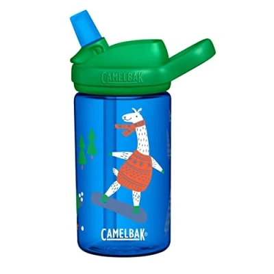 Image of CAMELBAK Eddy+ Kids Snowboarding Llama 14oz / 400ml spill proof water bottle