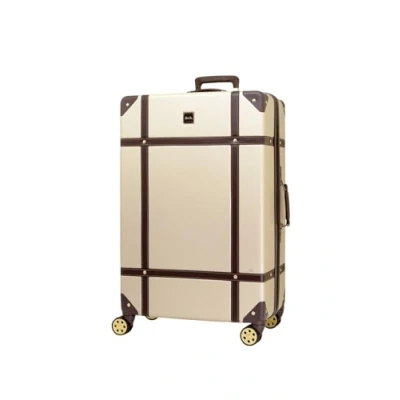 Image of Gold Large Check in Suitcase 78 x 50 29 cm Lightweight Hard Shell Luggage