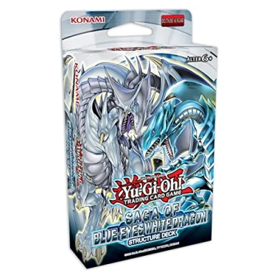 Image of Amigo Verlag SD Sage Yu Gi Oh Trading Card Game Saga of Blue Eyes White Dragon Structure Deck Unlimited Reprint German Edition