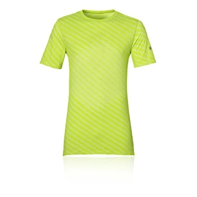 Image of Asics Motion Dry Seamless Mens Green Top Size Medium