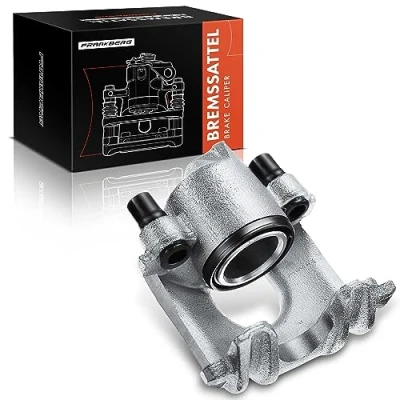 Image of Frankberg Brake Caliper Front Right Compatible with Golf MK II 1.3 1.6 Hatchback 1983 1992 J.e.t.t.a Saloon 1984 1991 Polo 86C, 80 1 1.0 1.4 Coupe 1985 1997 Replace# 191615124