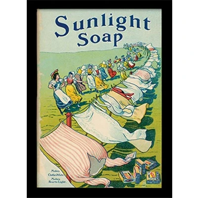 Image of Pyramid International Sunlight Soap Memorabilia, Multi Colour, 30 x 40 cm