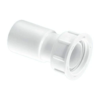 Image of McAlpine �&quot; Straight Female Overflow Coupling with Loose nut R6A