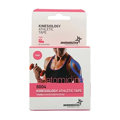 Image of Anatomicline Kinesiology Athletic Tape, Sport Tape for Sports, Pain Relief, Recovery and Physio Therapy, Uncut 5cm x 5m Roll, Ping