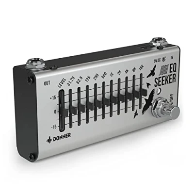 Image of Donner EQ Seeker Ten Band Guitar effects pedal