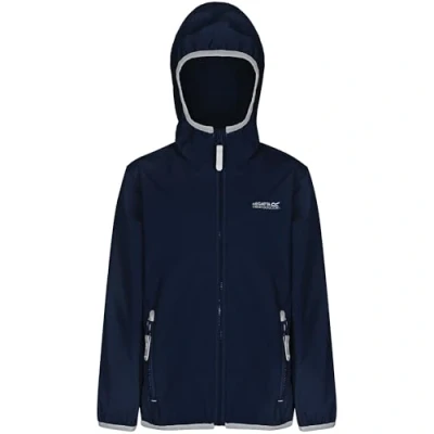 Image of Regatta Kids Lightweight Lever II Waterproof Packaway Jacket Navy, Size: 7 8 Years