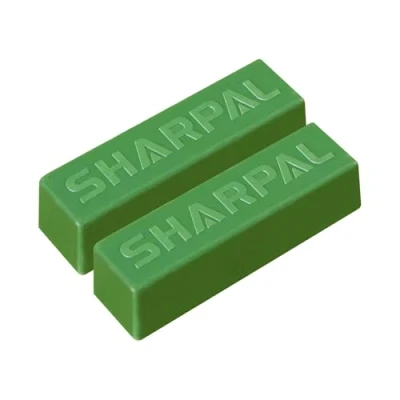 Image of SHARPAL 208H 106g / 4 Oz. Buffing Compound Fine Green Stropping Leather Strop Sharpening Polishing Compounds (2 Pack, Total Oz.)