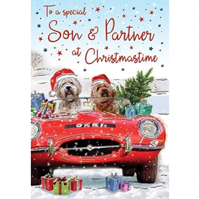 Image of Regal Publishing Christmas Card Son &amp; Partner 9 x 6 inches
