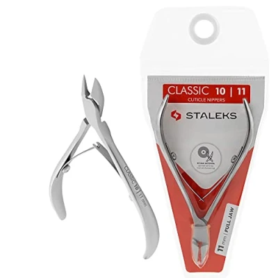 Image of Staleks KM 08 Cuticle Nipper / Nail Clipper Length 4.5 cm Cut 1.2 cm