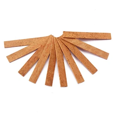 Image of Alnicov 10pcs/pack Saxophone Corks Soprano/Tenor/Alto Neck Cork Parts Musical Instrument Accessories 83.5x12x2mm