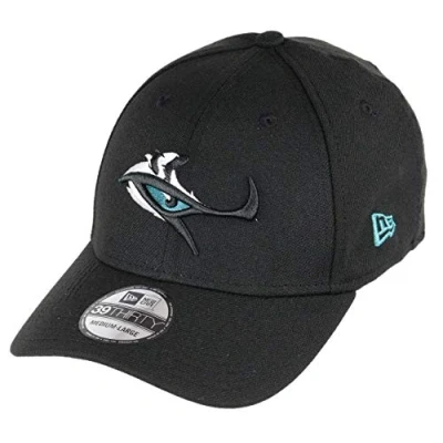 Image of New Era Jacksonville Jaguars 39thirty Stretch Cap Nfl Elemental Black L XL