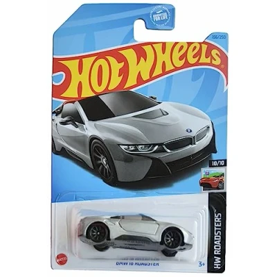 Image of Hot Wheels BMW i8 Roadster, HW Roadsters 10/10 [Silver] 156/250