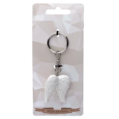 Image of Puckator Angel Wings Keyring Key Chains For Men Wallets Small Toys Mystery Boxes Gifts Kids Keychain Cute Metal And Resin
