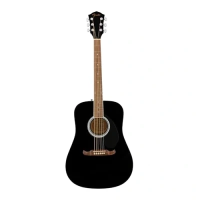 Image of Fender FA 125 Dreadnought, Walnut Fingerboard, Black