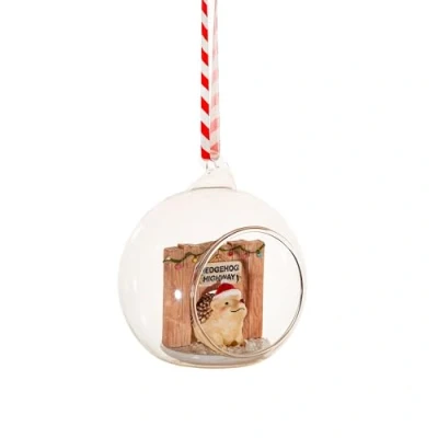 Image of Hedgehog Highway Dome Bauble