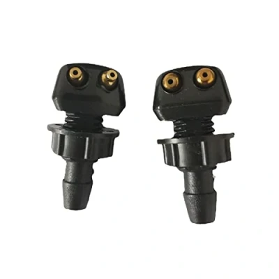 Image of VOQOM for Peugeot 206 307 406 407 207 208 308 508 2008 3008 4008 6008 301 408 2Pcs Car Front Windscreen Wiper Washer Nozzle Jet