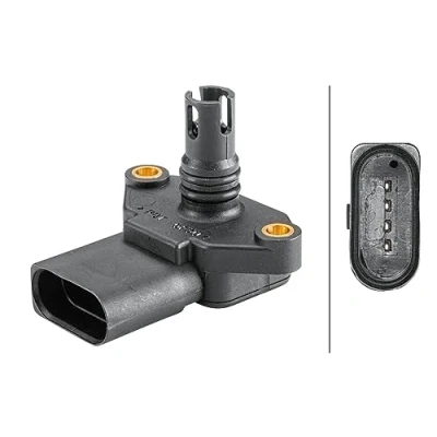Image of 1708 Sensors HELLA 6PP 358 152 161 VOLKSWAGEN: Polo IV Hatchback, Golf 4, Lupo / 3L, SKODA: Fabia 2, I SEAT: Ibiza 3