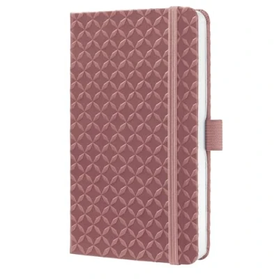 Image of SIGEL JN134 Jolie Notebook, Lined, Approx. A6, Dusty red, hardcover, 174 Pages