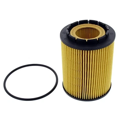 Image of 021115561B, 021115562A Oil Filter MAPCO 64805 Insert VOLKSWAGEN: Touareg I, Transporter 5, 4, AUDI: Q7, A6 C5 Avant, Saloon