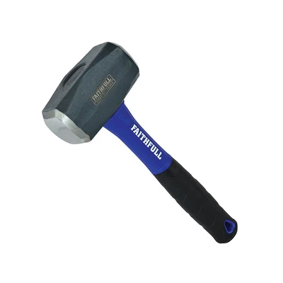 Image of Faithfull FAIFG4 4lb Club Hammer with Fibreglass Handle 1.8kg (4lb) Blue/Black