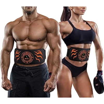 Image of iLoxin EMS Muscle Stimulator Abs Trainer Ab Belt for Sculpting Abdominal with Technology Quick and Effective Abdominals Toning