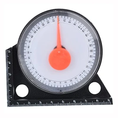Image of ANCLLO Mini Inclinometer Measurement Tool Protractor Tilt Level Meter Angle Finder Clinometer Slope with Magnetic Base