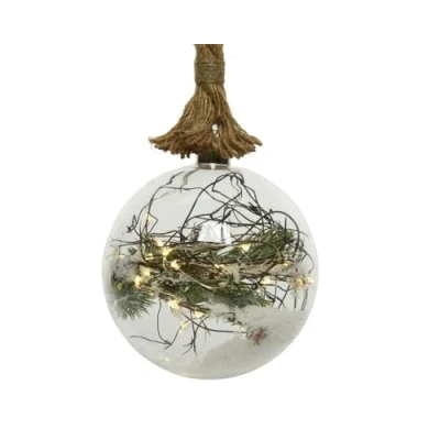 Image of Kaemingk Micro LED Ball With Rope 10cm 9485671