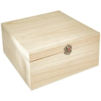 Image of Zeller Storage Box, Brown, 23 x 11 cm