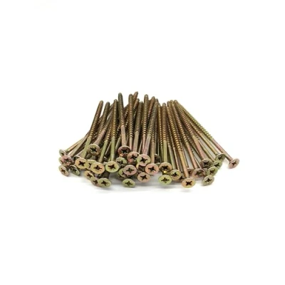 Image of 100 Pcs Wood Screws Double Countersunk General Purpose (5mm x 100mm)