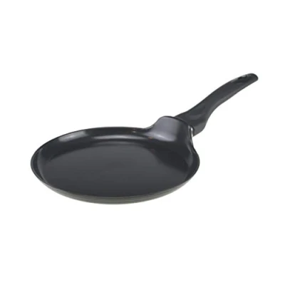 Image of Mastercook Non Stick Induction Tawa Tava Pan 28cm Heavy Duty Coating Aluminium Flat Dosa Chapati Roti Crepe Pancake With Soft Touch Handle (28cm)