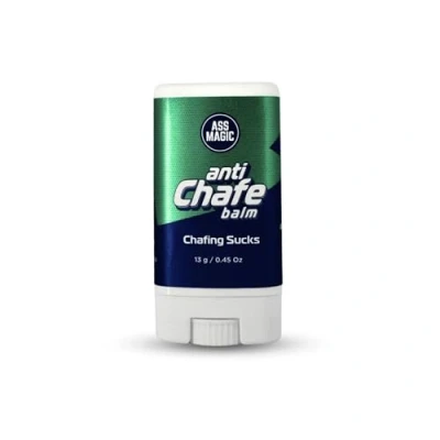 Image of ASS MAGIC Anti Chafe Balm Stick Sweat &amp; Water Resistant Chafing Solution Ideal for Runners, Cyclists, Triathletes Prevents Chub Rub Blisters Essential Workout Sports Gear 13g