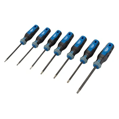 Image of Draper Expert TX STAR Diamond Tipped Screwdriver Set (7 Piece)