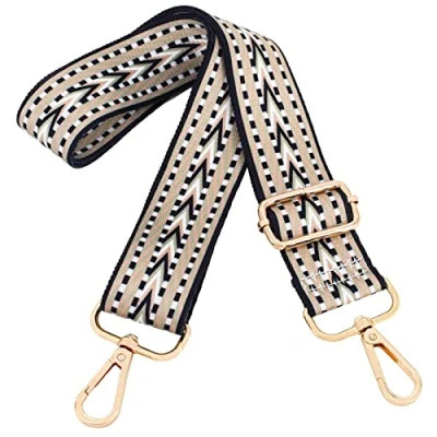 Image of Purse Strap Replacement Crossbody Handbag Stripe Wide Adjustable