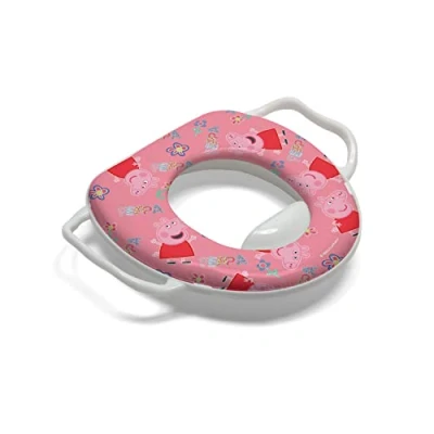 Image of Peppa Pig Toilet Baby Training Seat Children&#039;s Soft Padded Seat.