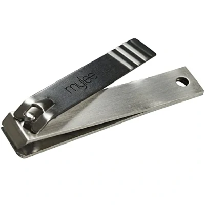 Image of Mylee Large Nail Clippers Professional Gel Manicure Prep Cutters Tool, Repair and Trim Perfect Fingernail &amp; Toenail, Travel Friendly Carbon Steel Clipper for Healthy Nails, Salon Home Use