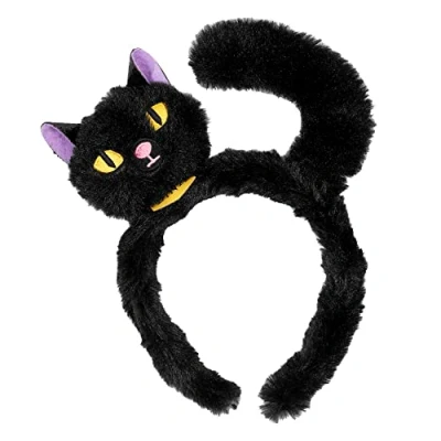 Image of Disney Hocus Pocus 3D Black Cat Headband VH700578L