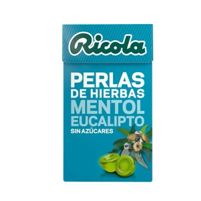 Image of EUCALYPTUS MENTHOL CANDY RICOLA PEARLS