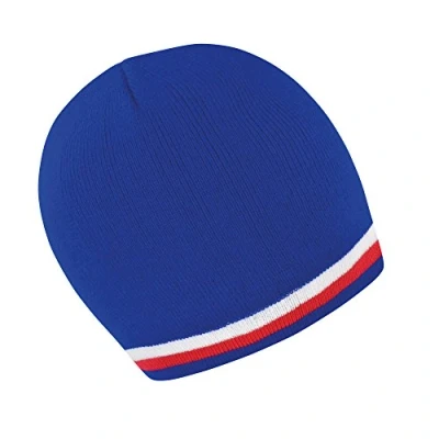 Image of Result National Beanie Blue/White/Red One Size