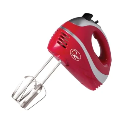 Image of Quest Professional Hand Mixer Red/Silver
