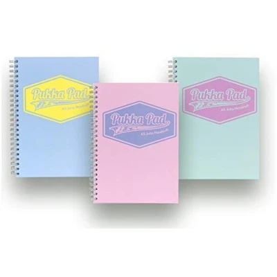 Image of Pukka Green A5 Jotta Notebook Wirebound Pastel Colour